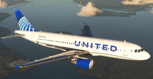 United Airlines "2019 livery" "N423UA" Fenix A320 Ceo thumbnail 3