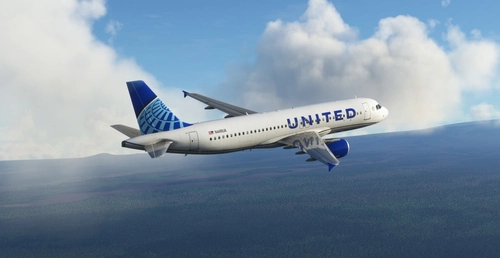 United Airlines "2019 livery" "N449UA" Fenix A320 Ceo