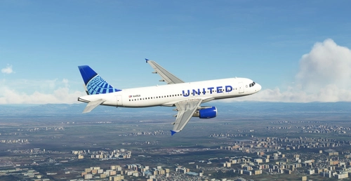 United Airlines "2019 livery" "N488UA" Fenix A320 Ceo