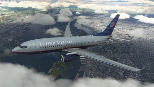 United Airlines N340UA - PMDG 737-700