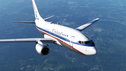 United "Four Star Friend Ship" - PMDG 737-600