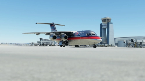 US Air Just Flight BAe-146-200