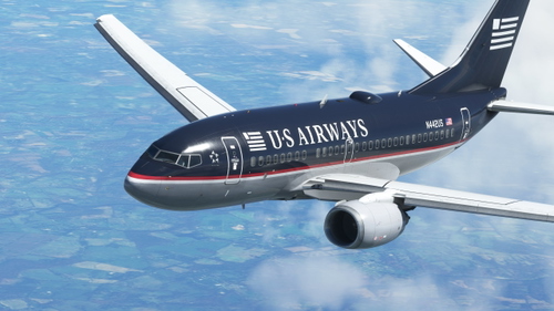 US Airways (Old Colors)- PMDG 737-600