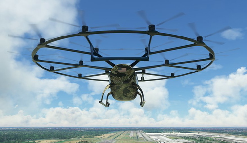 US Army Camouflage Volocopter for Volocity