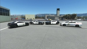 US Emergency Vehicle Pack Low Poly thumbnail 6