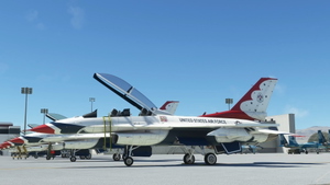 USAF Thunderbirds F-16D Number 8 thumbnail 10