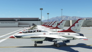 USAF Thunderbirds F-16D Number 8 thumbnail 11