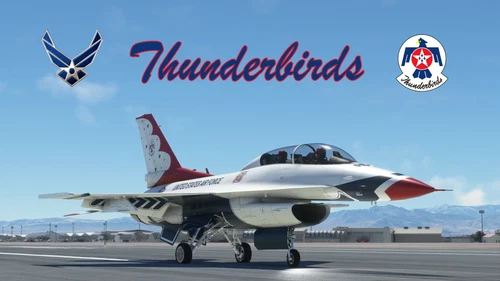 USAF Thunderbirds F-16D Number 8