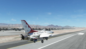 USAF Thunderbirds F-16D Number 8 thumbnail 2