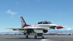 USAF Thunderbirds F-16D Number 8 thumbnail 9
