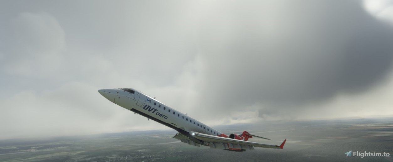 CRJ550 "UVTaero" for Microsoft Flight Simulator | MSFS