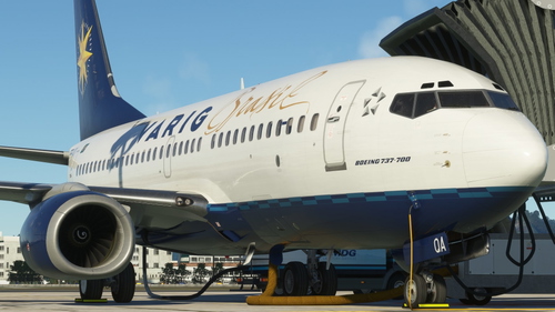 VARIG 737-700 PP-VQA PMDG