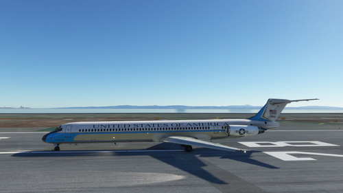 VC-9C Airforce 2 livery.