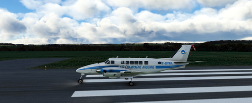 Virtualcol Beech 99 F-BVRA "Air Champagne Ardenne 1973"
