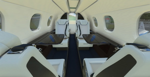  VistaJet Embraer Phenom 300 with cabin thumbnail 12