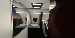  VistaJet Embraer Phenom 300 with cabin thumbnail 19