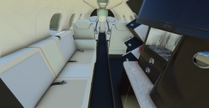  VistaJet Embraer Phenom 300 with cabin thumbnail 11
