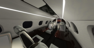  VistaJet Embraer Phenom 300 with cabin thumbnail 18