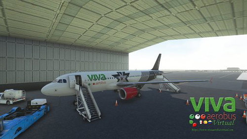 Viva Aerobus A320 "SPURS" 
