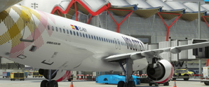 Volotea Airlines A320 Fenix A320 Livery with cabin details. thumbnail 10
