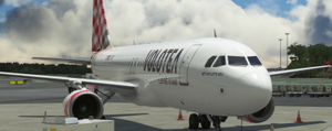 Volotea Airlines A320 Fenix A320 Livery with cabin details. thumbnail 9