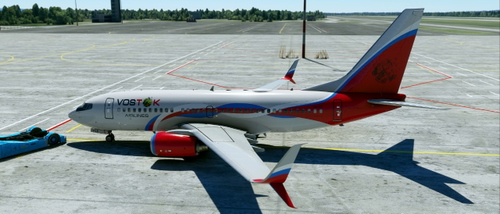 Boeing 737-700 PMDG VAC Vostok Livery