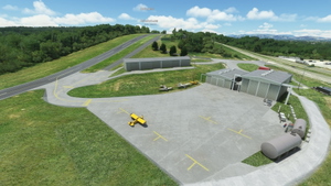 W24 Falwell 'ski slope' Airport thumbnail 2