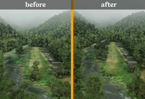Fixes for 95 western New Guinea airstrips