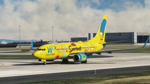 Western Pacific "Simpsons" [8K] - PMDG 737-700