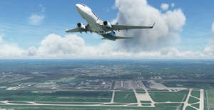 WestJet "2018 livery" "C-GWCM" PMDG B737-700 thumbnail 9