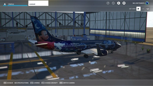 Westjet C-GWSZ 737-700