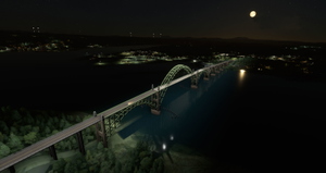 Yaquina Bay Bridge Newport OR thumbnail 4