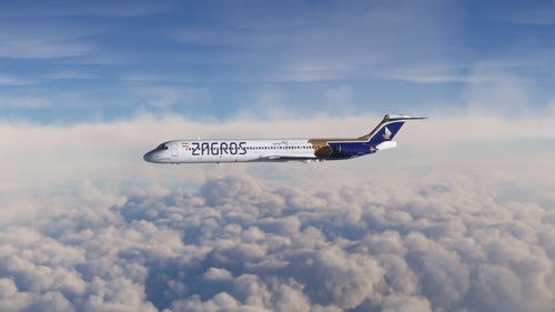 Zagros Airlines (EP-ZAM) MD82 - 8K