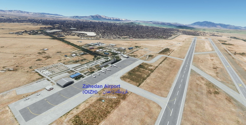 Zahedan airport ( OIZH)   فرودگاه زاهدان   