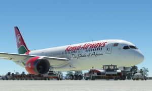 🇰🇪 Kuro 787-8 Kenya Airways | 5YCYA 🇰🇪 thumbnail 1
