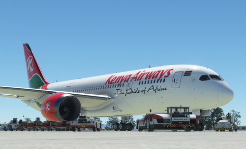 🇰🇪 Kuro 787-8 Kenya Airways | 5YCYA 🇰🇪