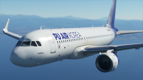 [A32NX]  PU AIR KOREA FBW Airbus 320 Livery [8K]