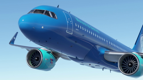 Mensch & Betrieb - Asobo Default A320 Liverie