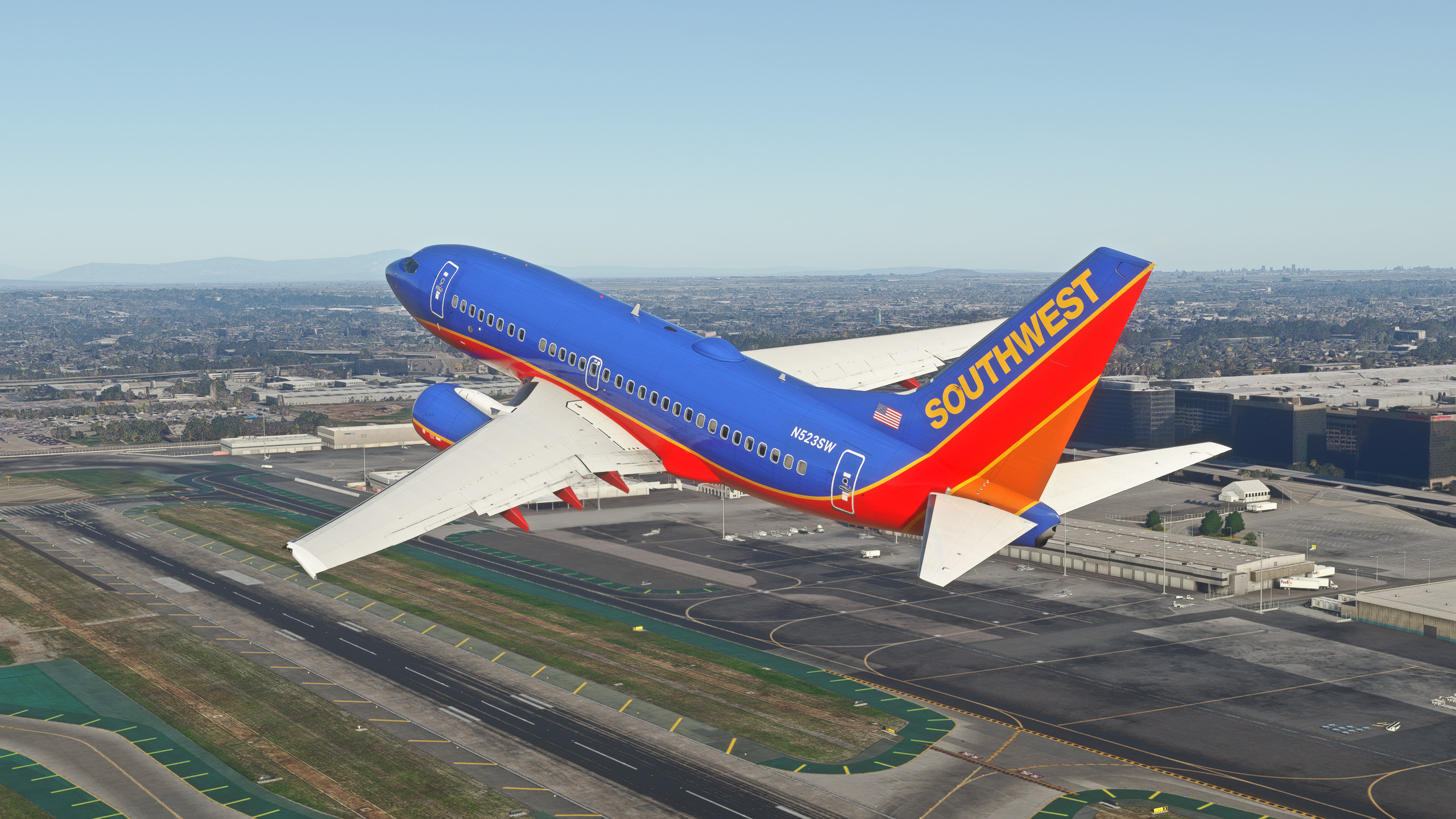 Southwest (Canyon Blue) - PMDG 737-600 - Image 1