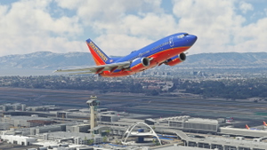 Southwest (Canyon Blue) - PMDG 737-600 thumbnail 4