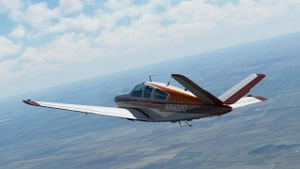 1975 Retro livery for Carenado/Microsoft Bonanza V35B thumbnail 3
