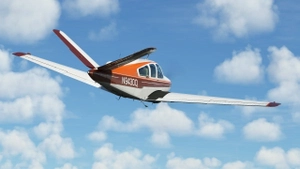 1975 Retro livery for Carenado/Microsoft Bonanza V35B thumbnail 4