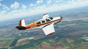 1975 Retro livery for Carenado/Microsoft Bonanza V35B thumbnail 2