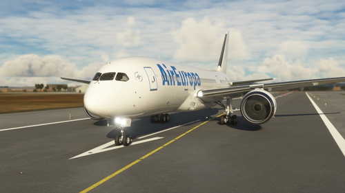 Kuro Boeing B787-8 Air Europa white tail | 4K | Discontinued