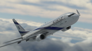 PMDG Boeing B737-900ER EL AL | Cabin | 4K thumbnail 5