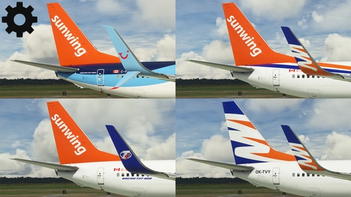 Sunwing PMDG 737-800 MSFS Winter Lease Pack