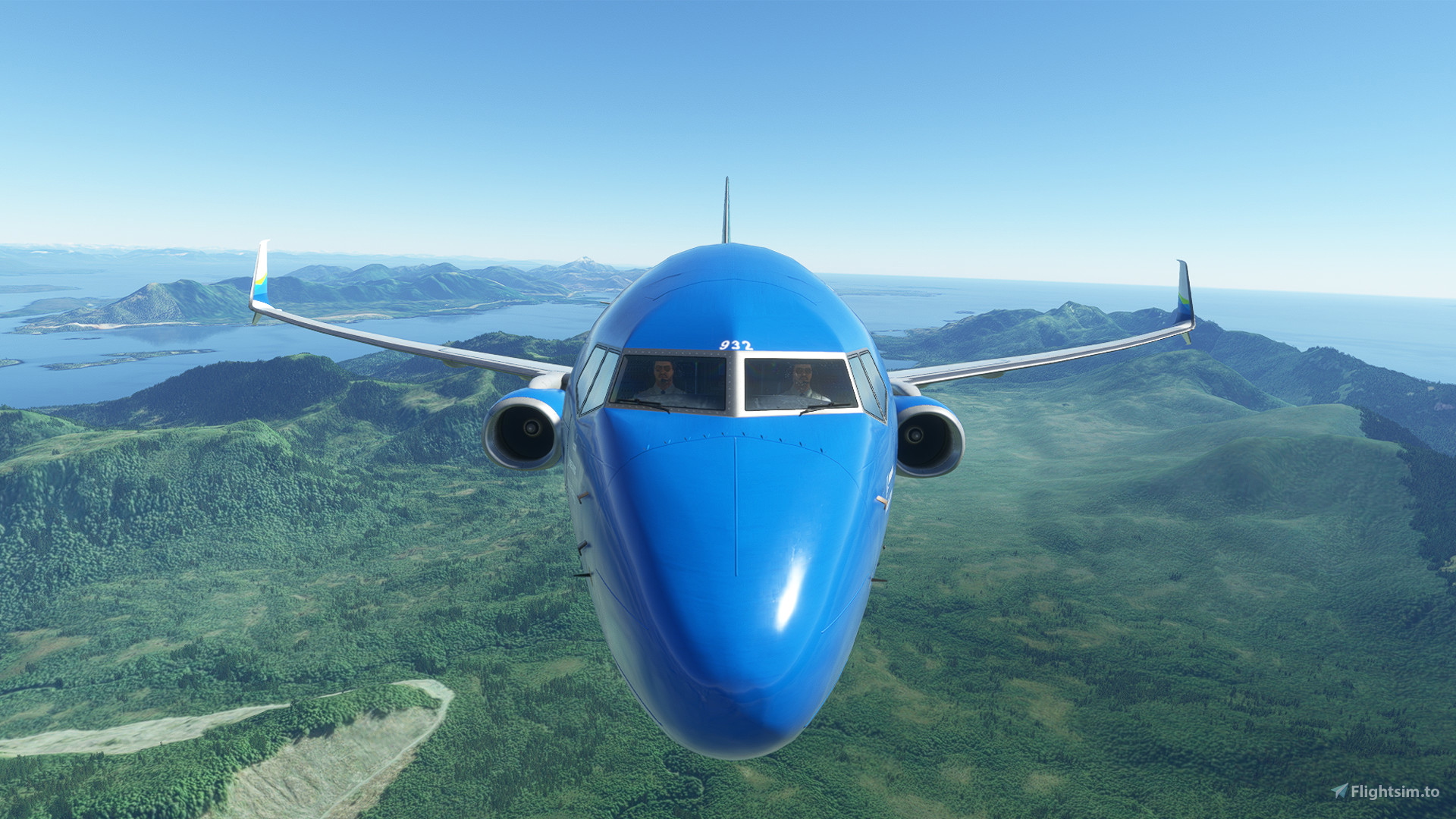 PMDG 737-900ER Alaska Airlines - West Coast Wonders (Orca) (N932AK