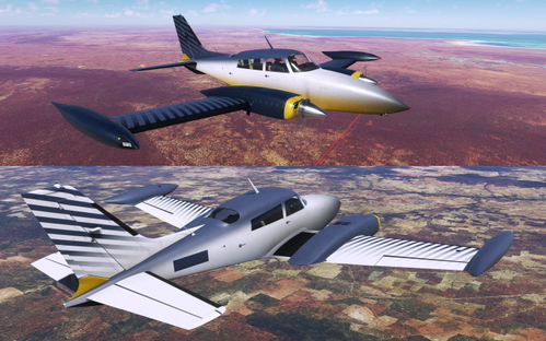 310R Yellow and Blue Stripes (Two Variants), Custom Tail Number