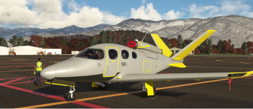 4K | SF50 Vision Jet G2 | Custom Registration 