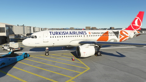 [A32NX] [4K] Turkish Airlines Euro League TC-JRO